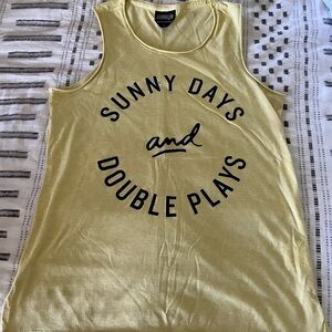 Brand new Baseballia tank!